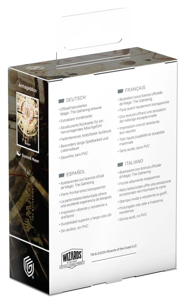Ultimate Guard Art Sleeves 66 x 91 mm (100 Sleeves) Magic: The Gathering | Secrets of Strixhaven - Armageddon